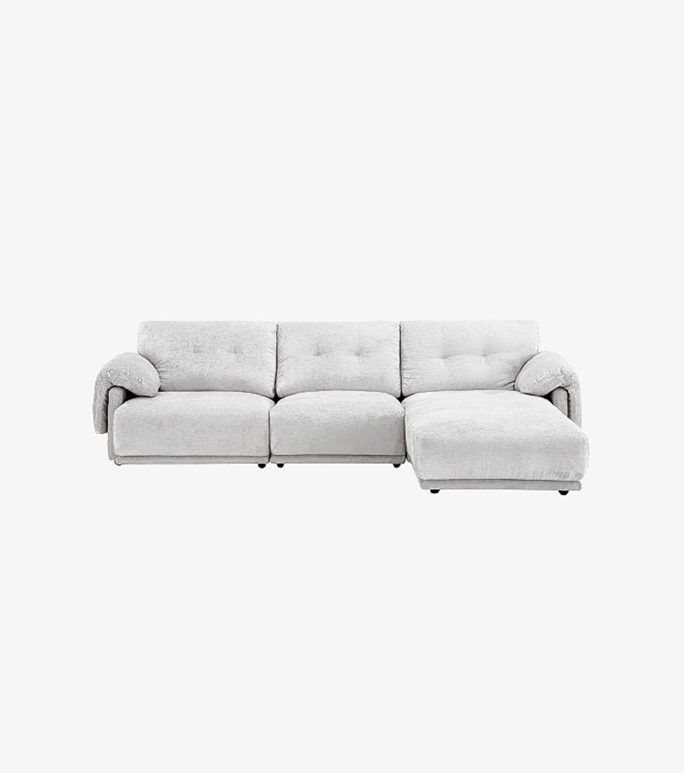 Sofa en L Venice Silver