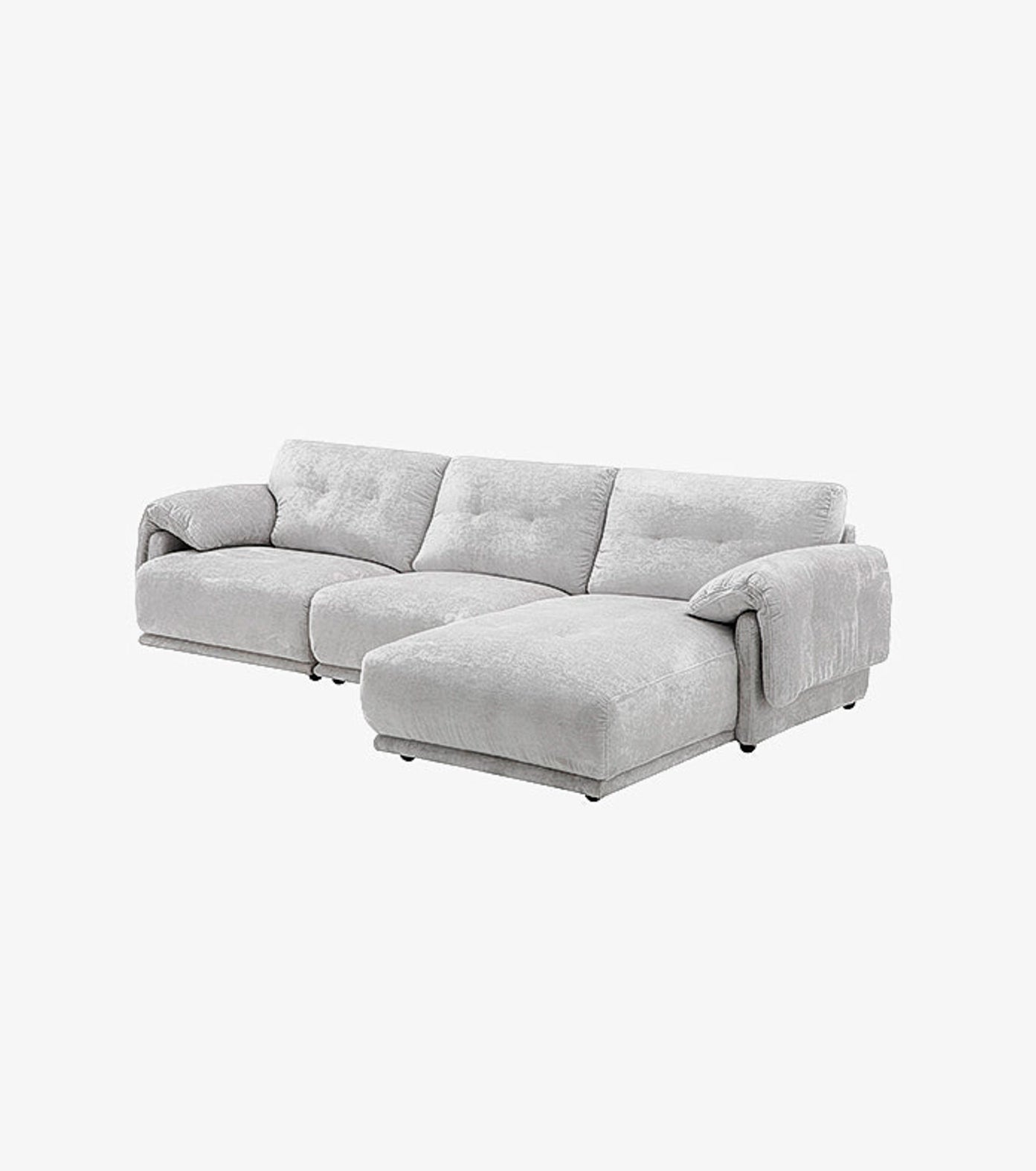 Sofa en L Venice Silver