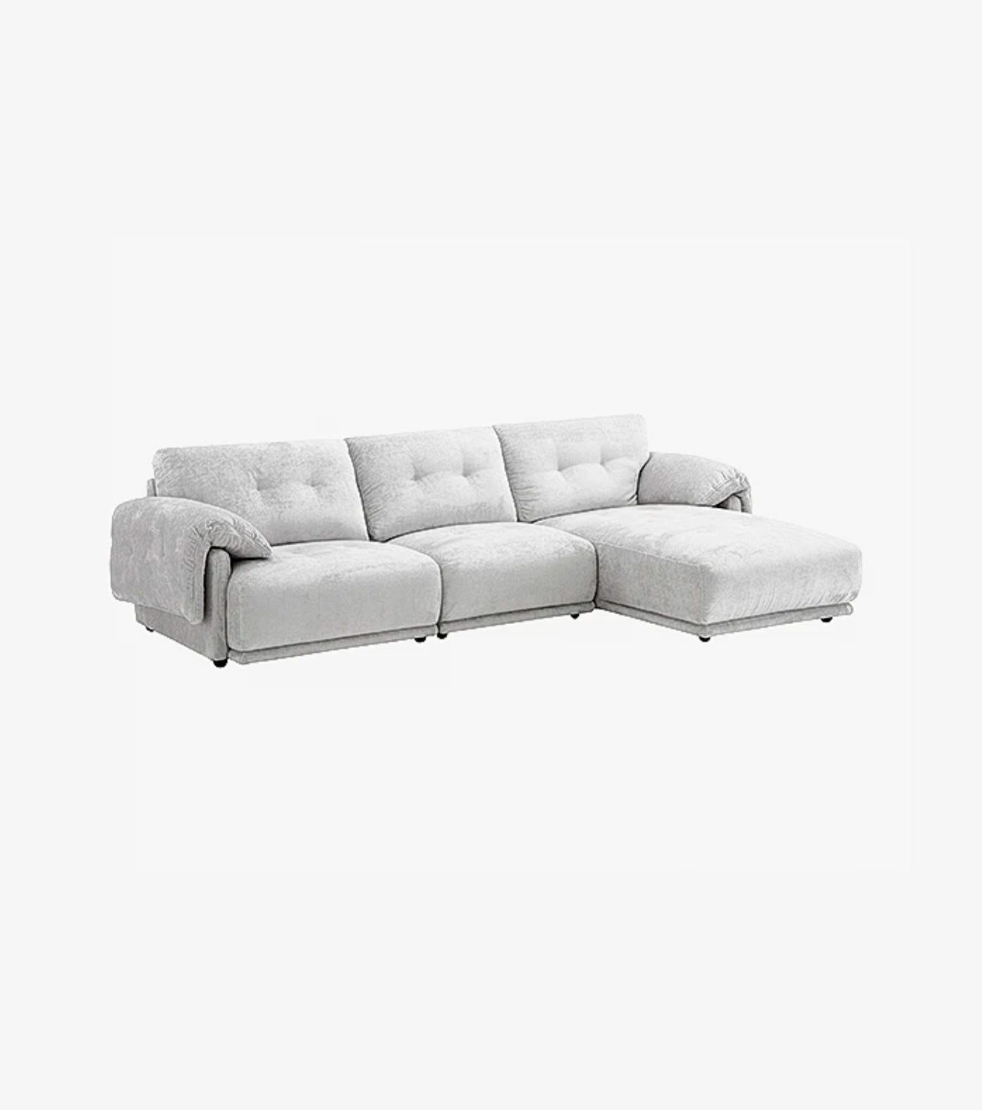 Sofa en L Venice Silver