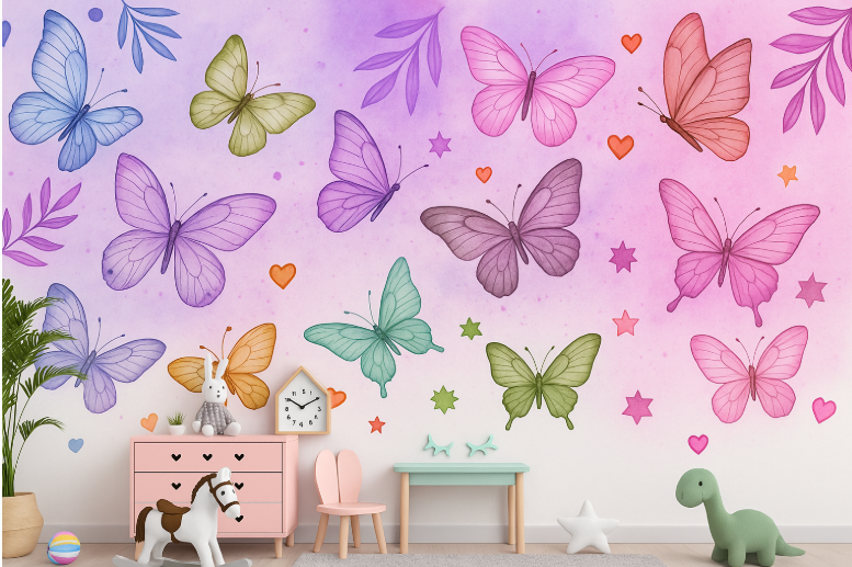 PAPEL DE COLGADURA Amazon Butterfly Child