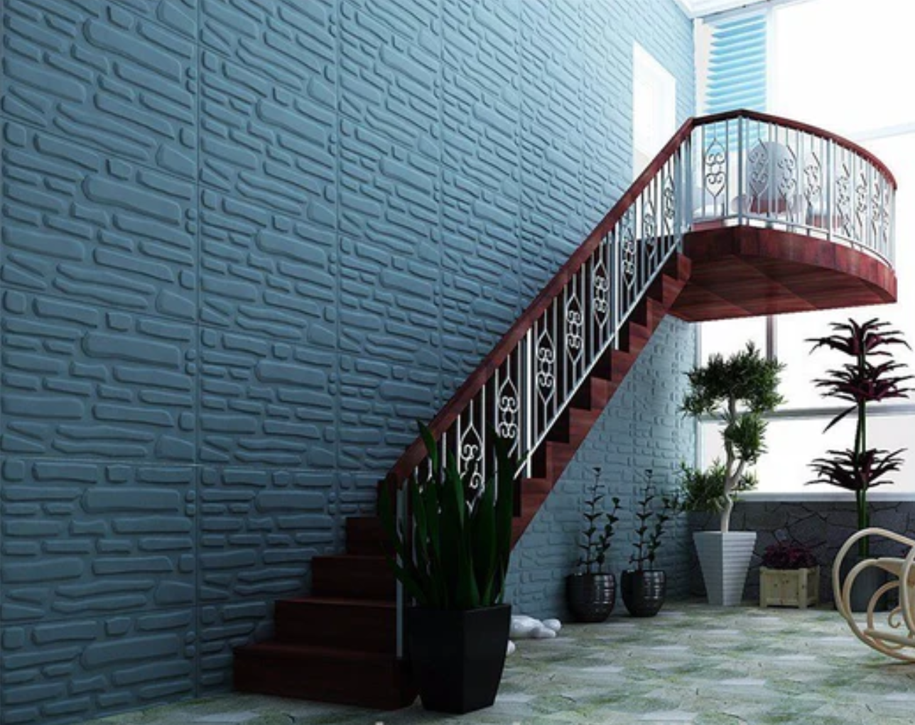 PARED 3D BRICK (Lamina)
