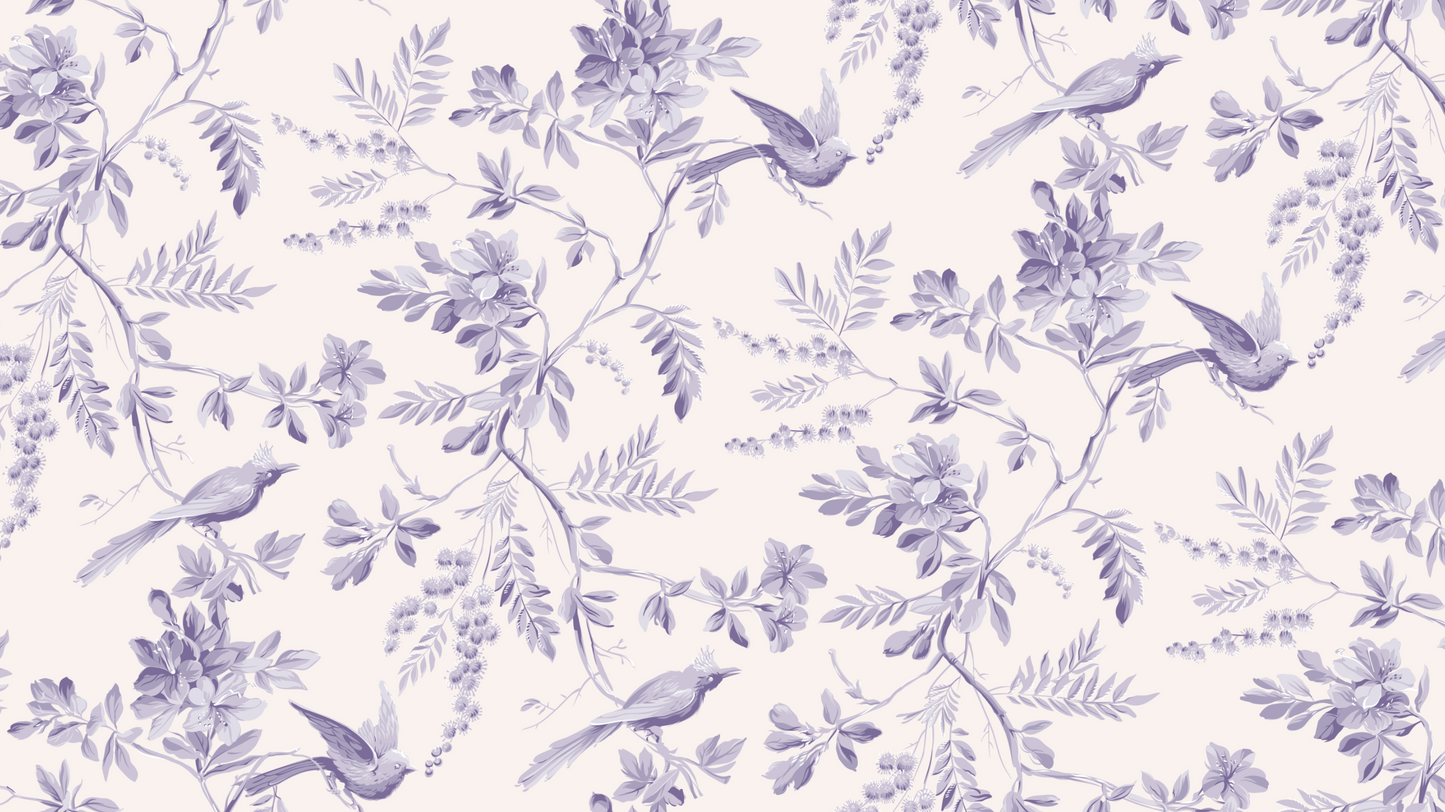 PAPEL DE COLGADURA Lila Botanical