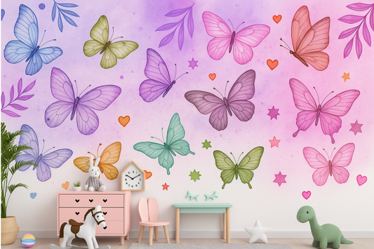 PAPEL DE COLGADURA Amazon Butterfly Child