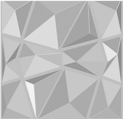 PARED 3D DIAMOND (Lámina)