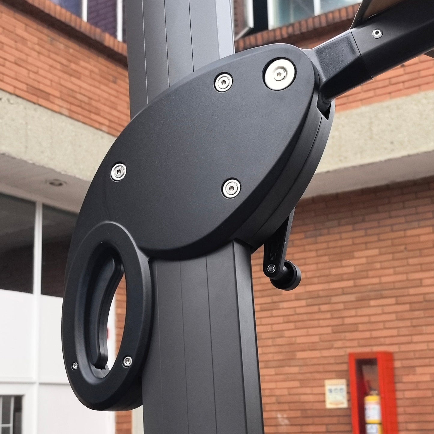 PARASOL LED REGULABLE REDONDO