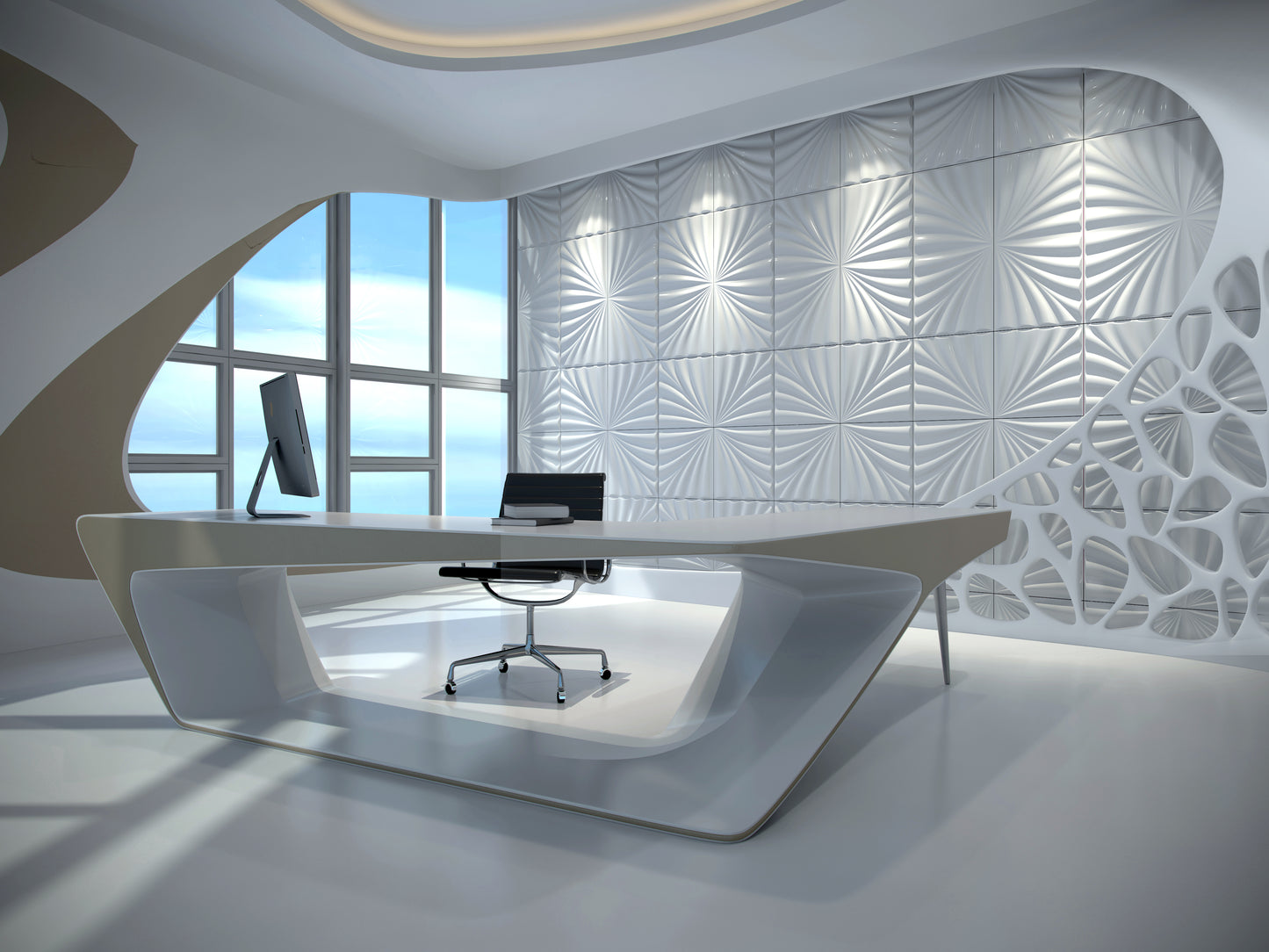 PARED  3D ROCOCO (Lamina)
