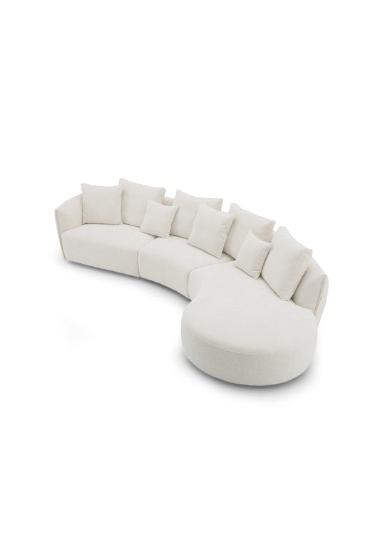 Sofa en L Lounge Ivory
