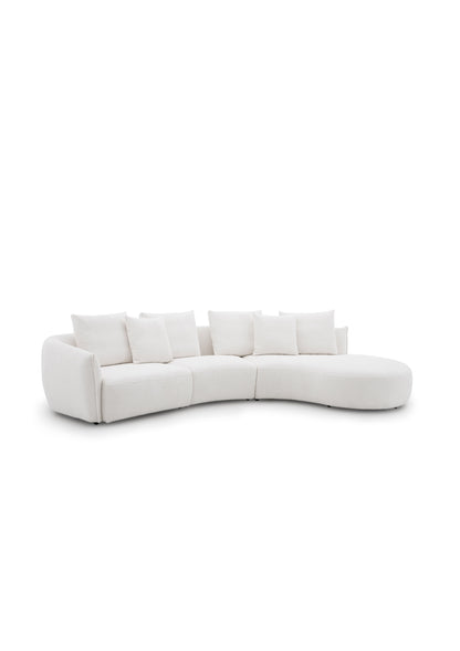 Sofa en L Lounge Ivory