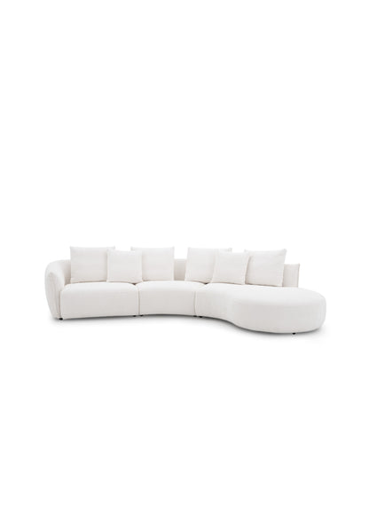 Sofa en L Lounge Ivory