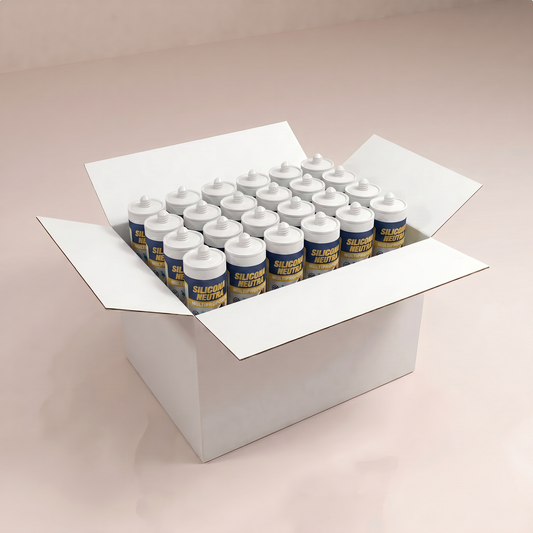 Caja x 24 Silicona Neutra Multipropósito Pintable
