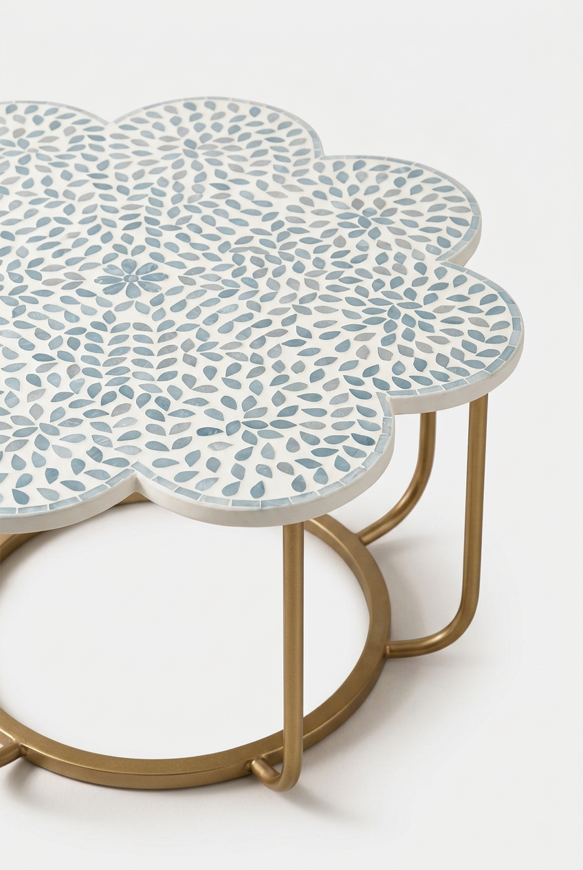 Mesa Flor Anne detalle