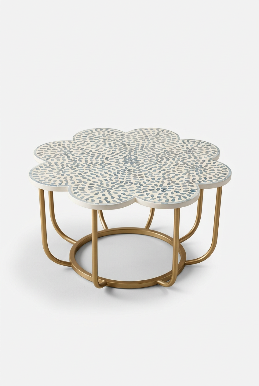 Mesa Flor Anne diagonal