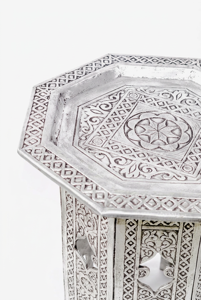 Mesa India detalle