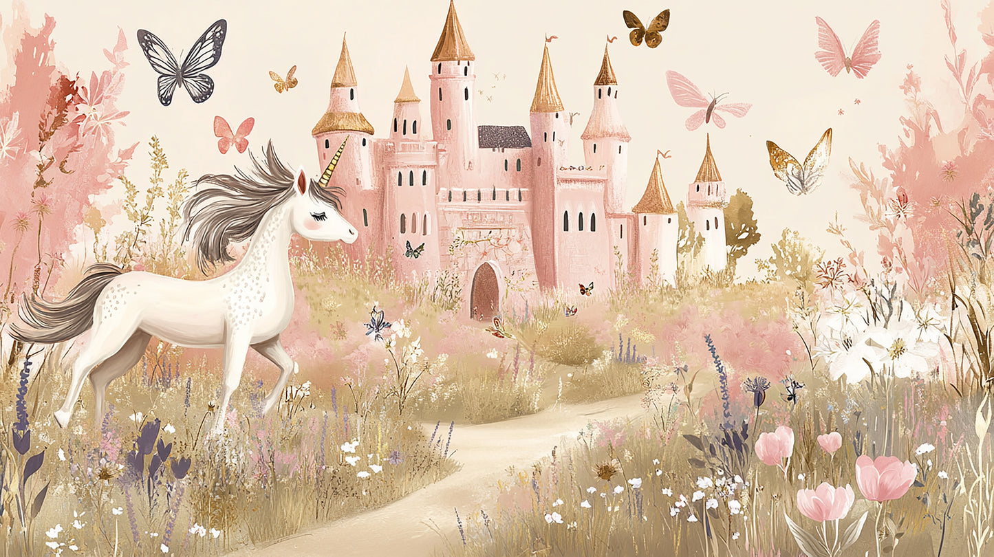 PAPEL DE COLGADURA Castle Unicorn