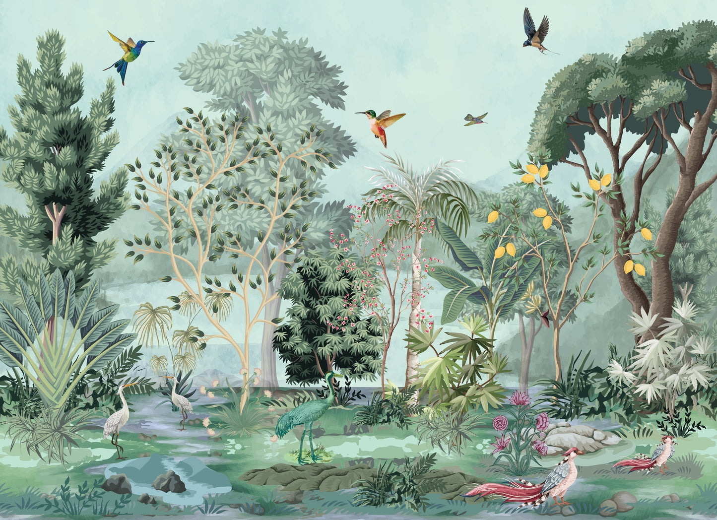 PAPEL DE COLGADURA Amazon Tropical Forest